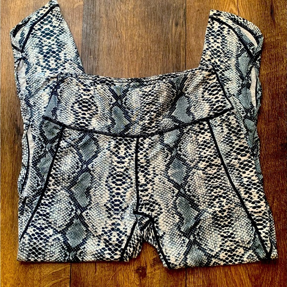 Lucky & Blessed Snakeskin Leggings - Picture 1 of 4